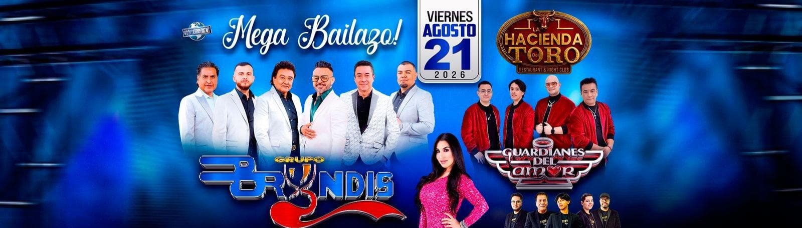 GRUPO BRYNDIS, GUARDIANES DEL AMOR & MAS