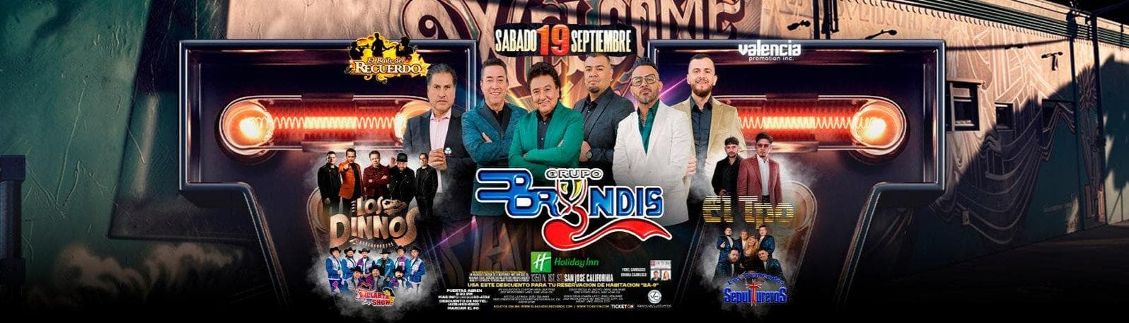 GRUPO BRYNDIS, LOS DINNOS, VALLARTA SHOW