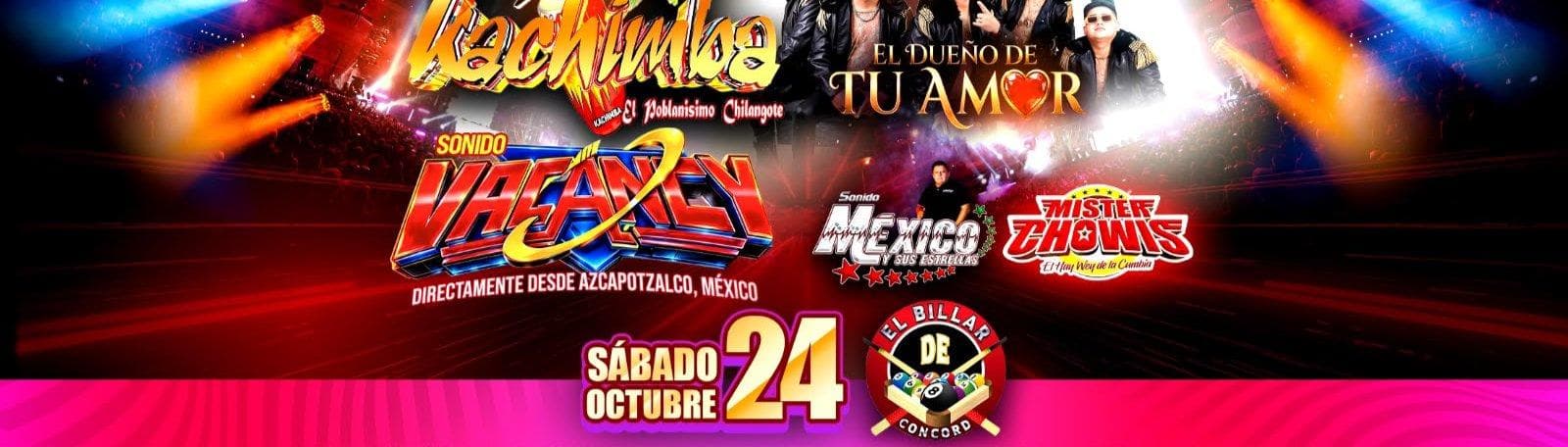 GRUPO KACHIMBA & MAS EN EL BILLAR CONCORD