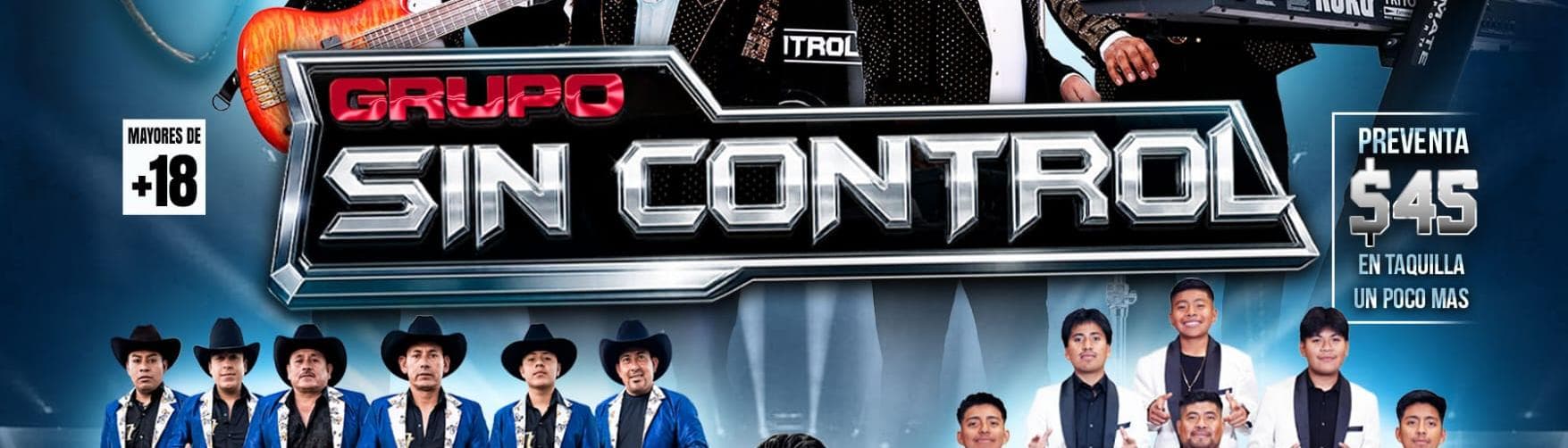GRUPO SIN CONTROL, CODIGO 7 & MAS