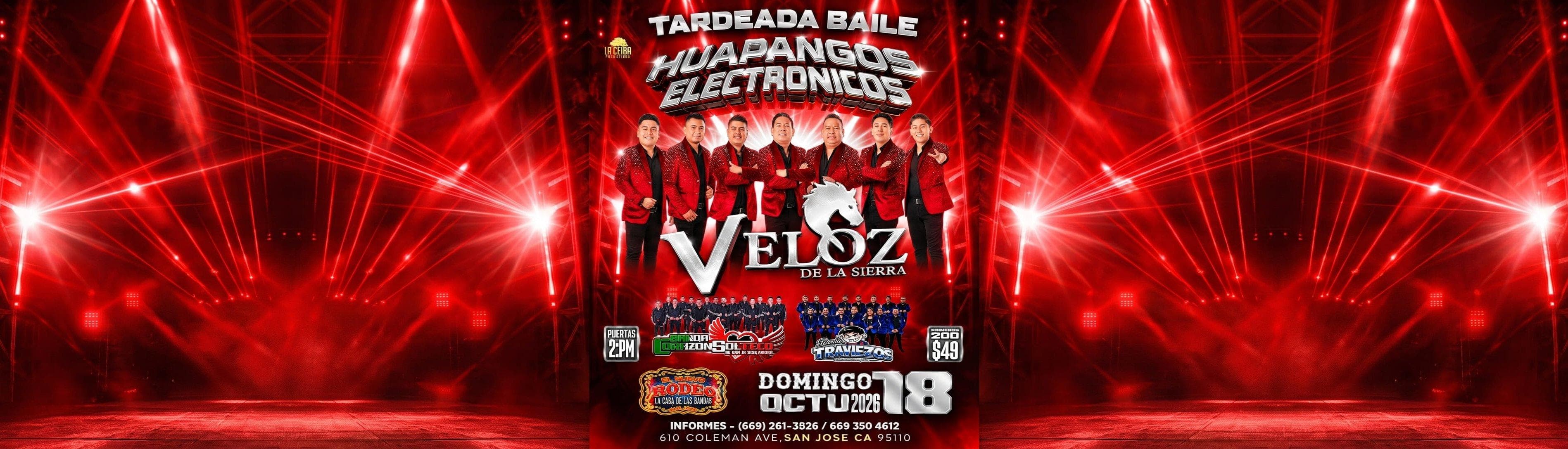 HUAPANGOS ELECTRONICOS CON VELOZ DE LA SIERRA