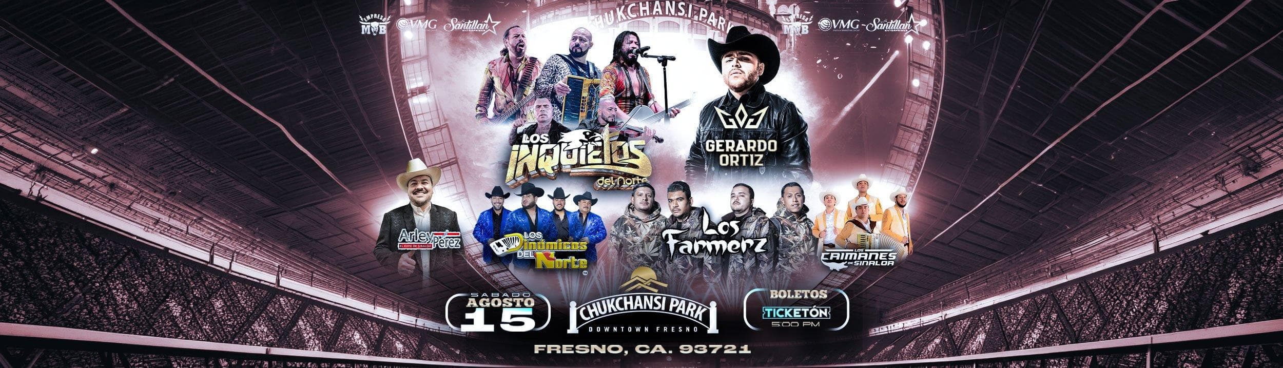 Inquietos del Norte, Los Farmerz, Gerardo Ortiz