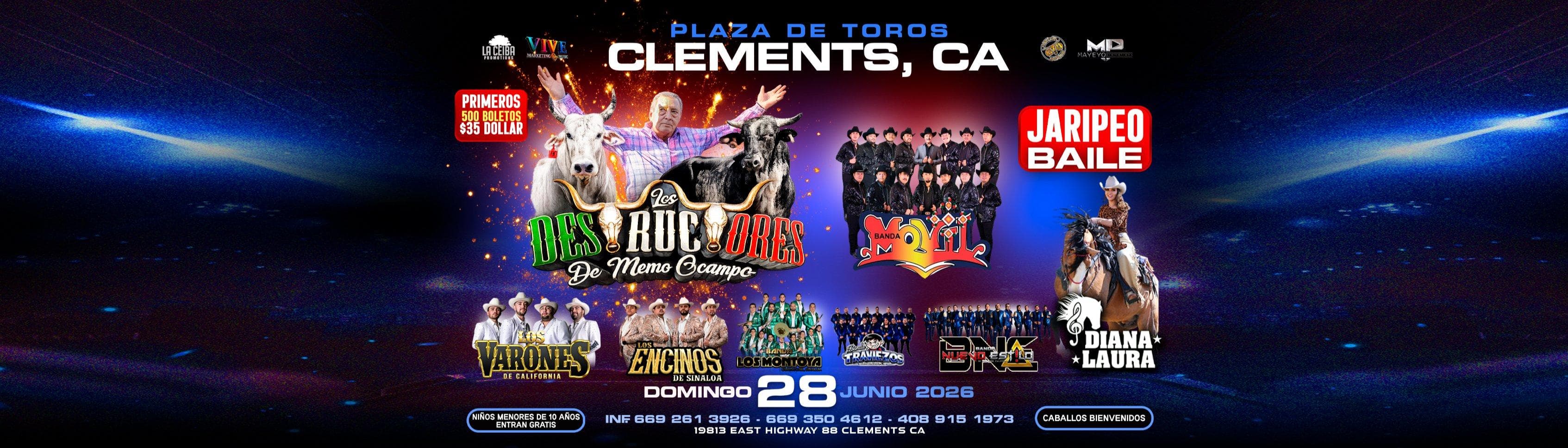 JARIPEO BAILE CON LOS DESTRUCTORES DE MEMO OCAMPO