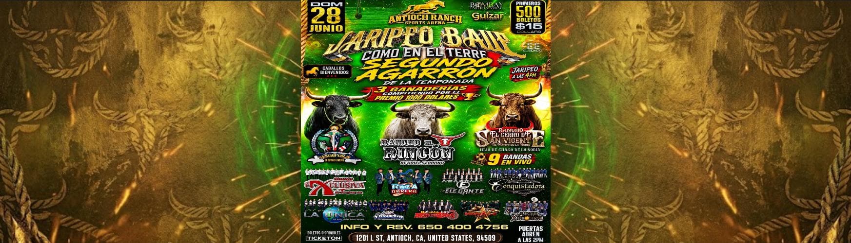 JARIPEO Y BAILE COMO EN EL TERRE