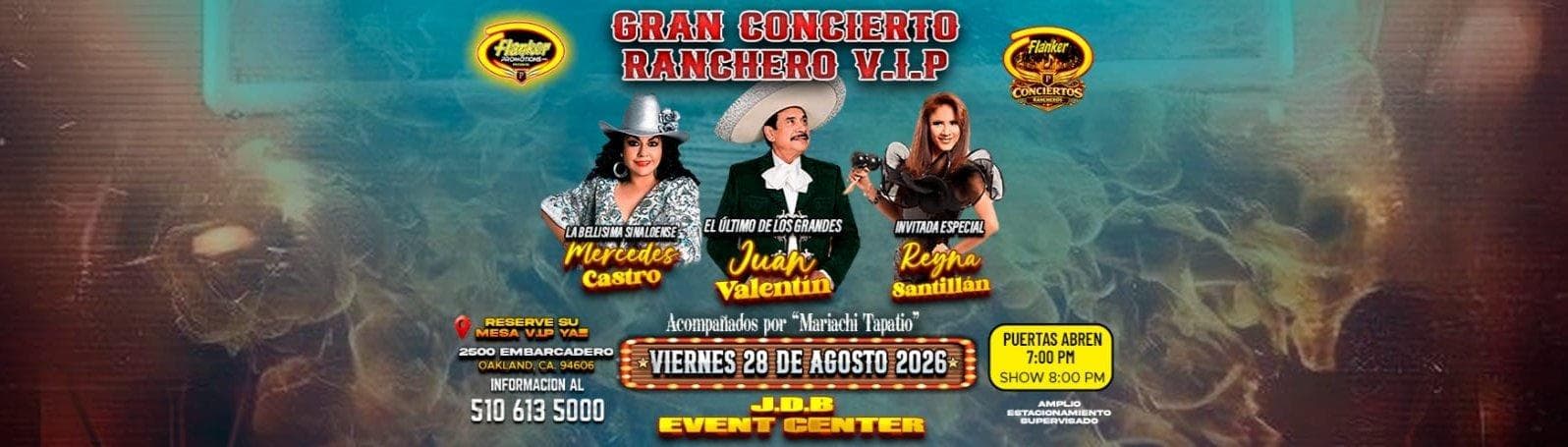 Juan Valentin, Mercedes Castro y invitada especial Reyna Santillan