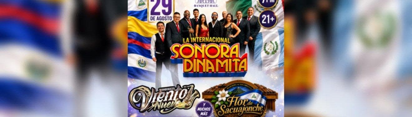 LA INTERNACIONAL SONORA DINAMITA, TAMBORAZO VIENTO NUEVO & MÁS
