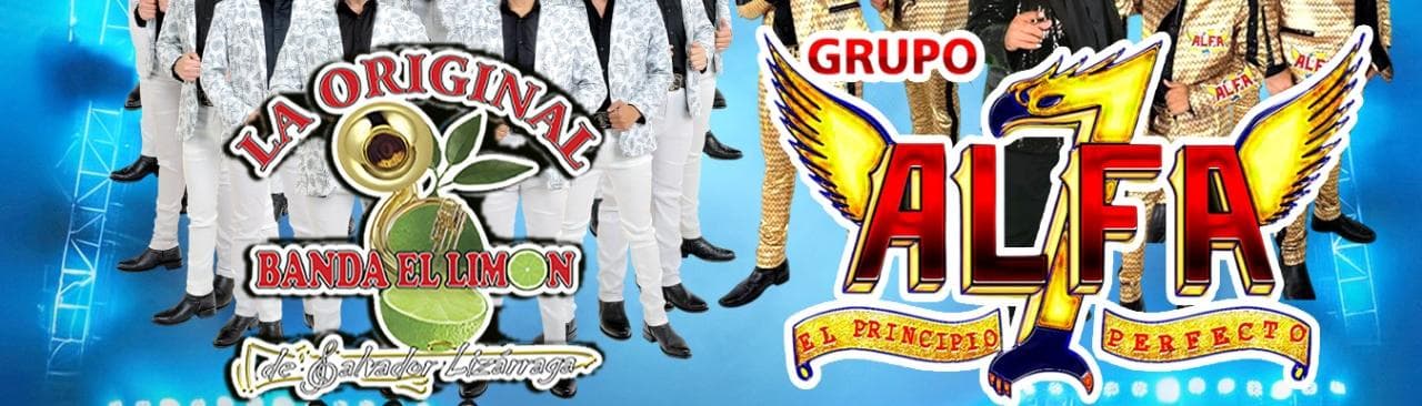 LA ORIGINAL BANDA EL LIMON, GRUPO ALFA 7 & MAS
