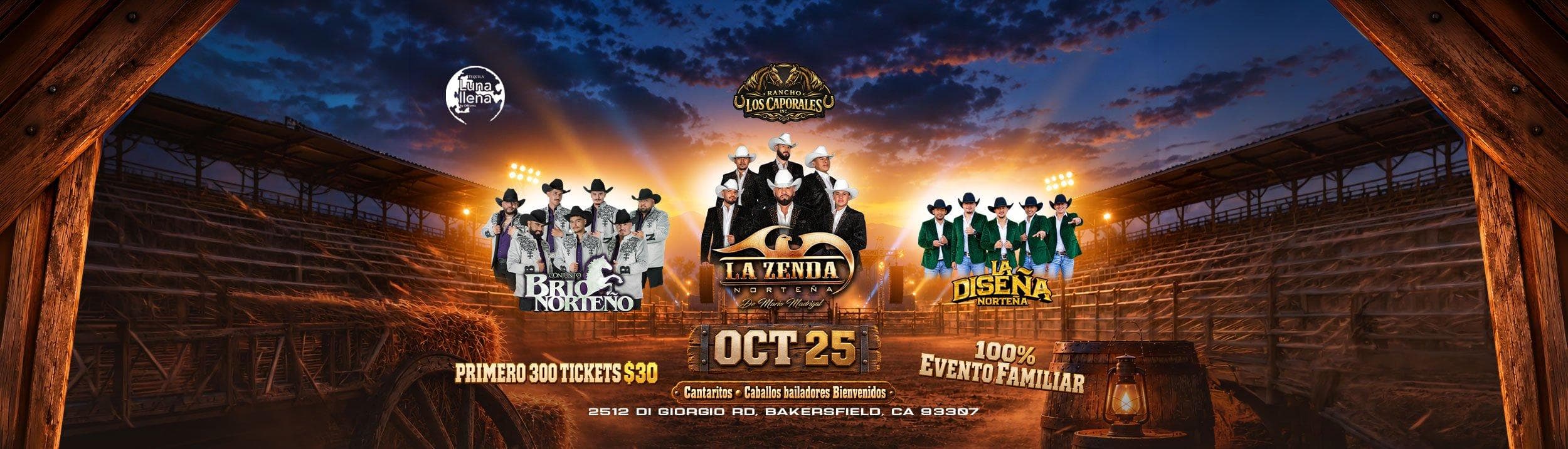 La Zenda Norteña, Conjunto Brio Norteño, & Mas