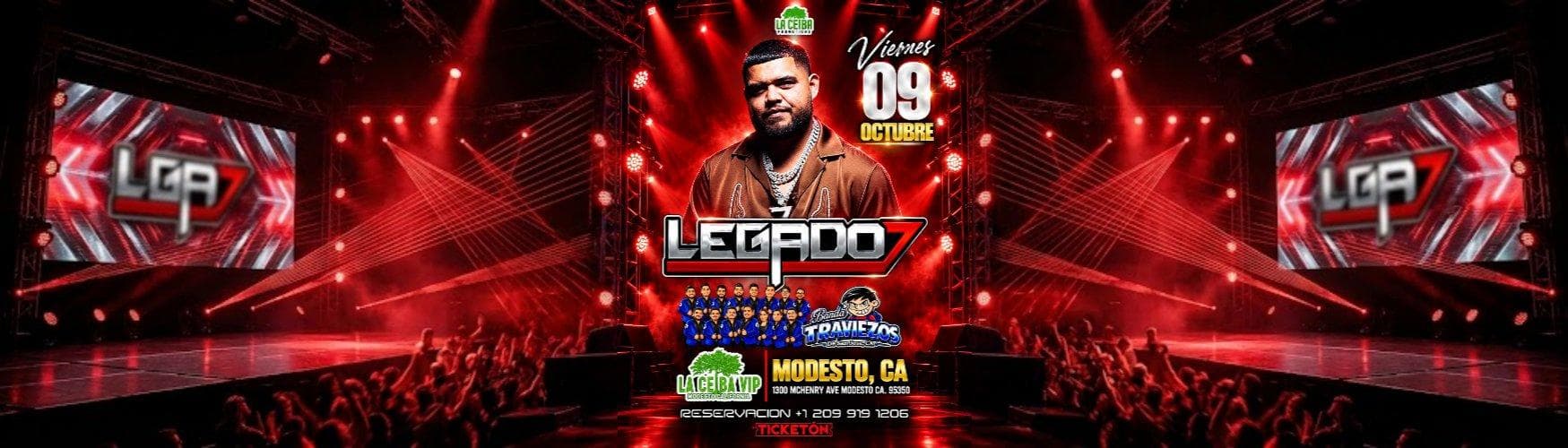 LEGADO 7 & BANDA TRAVIEZOS DE SAN JOSE
