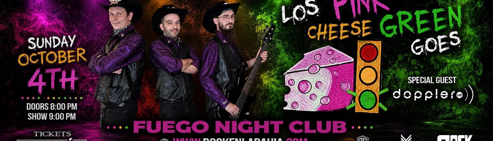 LOS PINK CHEESE GREEN GOES