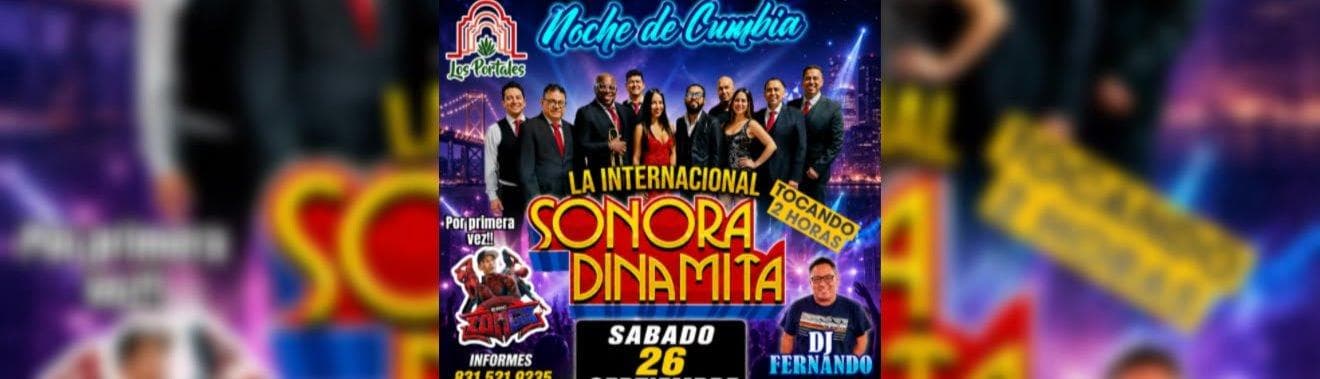 NOCHE DE CUMBIA CON DINAMITA Y ERIK SONIDO CONGA
