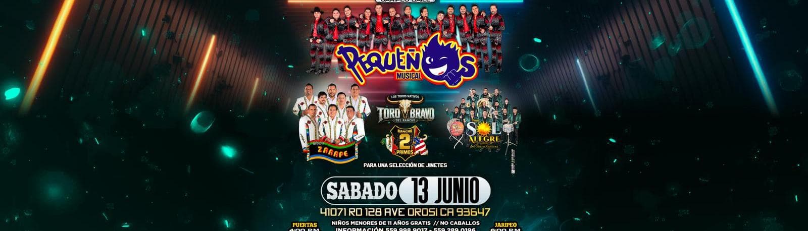 PEQUEÑOS MUSICAL, BANDA ZARAPE & MAS