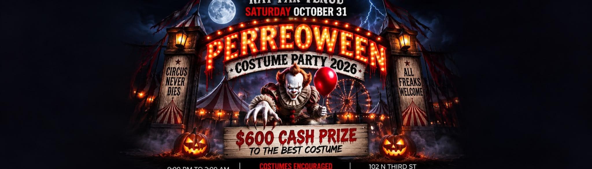 PERREOWEEN 2026 – COSTUME PARTY 2026 🎃