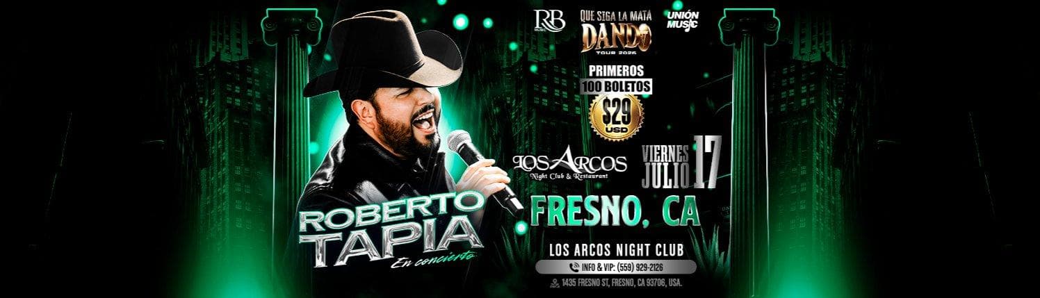 ROBERTO TAPIA EN FRESNO