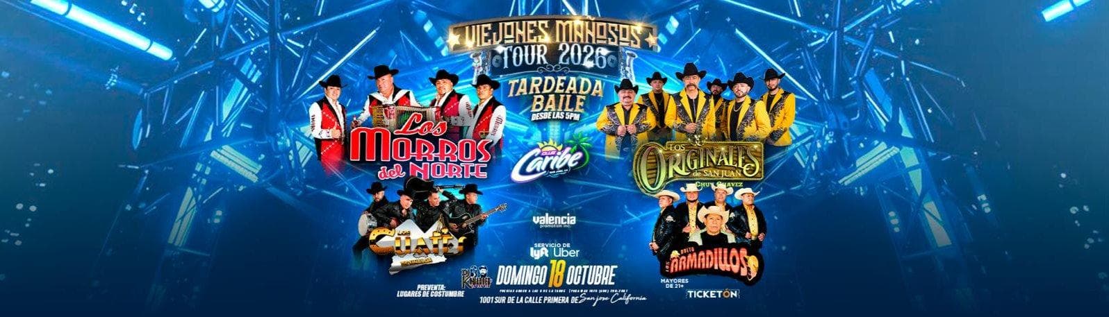 VIEJONES MAÑOSOS TOUR EN SAN JOSE