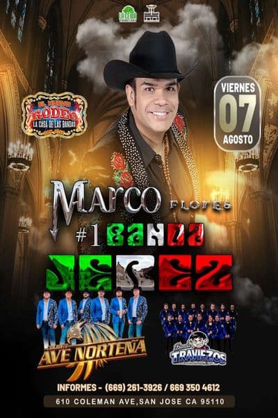 Marco Flores Banda Jerez, Ave Nortena y Traviezos