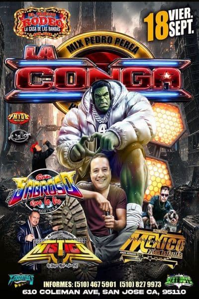 La Conga Mix de Pedro Perea