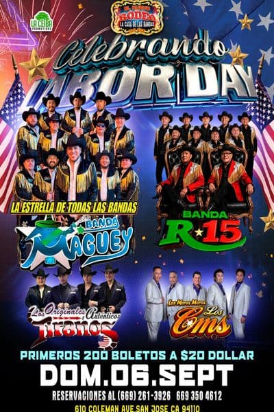Banda Maguey, Banda R-15, Los Tiranos y Mas!