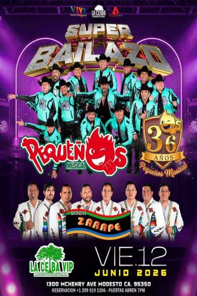 Pequeños Musical, Banda Zarape en Modesto