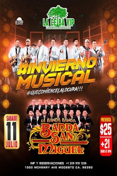 Invierno Musical y La Banda San Miguel