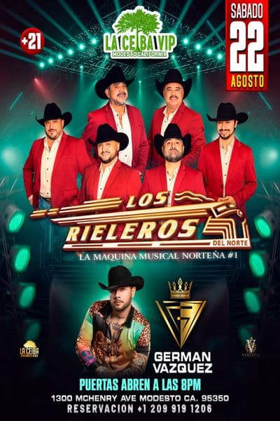Los Rieleros del Norte y German Vazquez