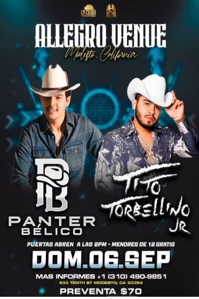 Panter Belico y Tito Torbellino Jr