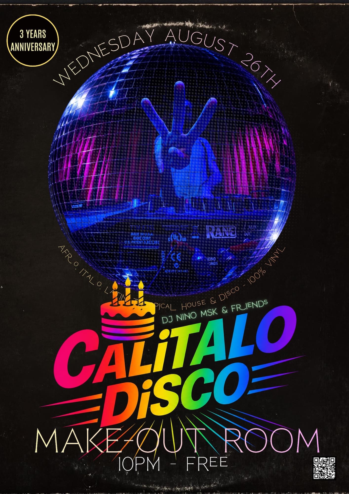 CALiTALO DiSCO 3 Years Anniversary