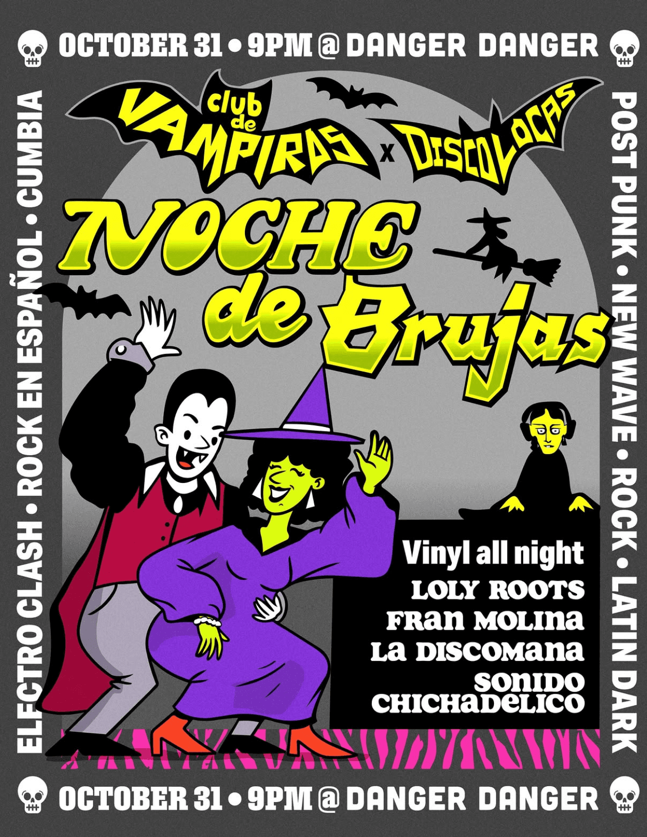 Club De Vampiros X Discolocas Halloween Party