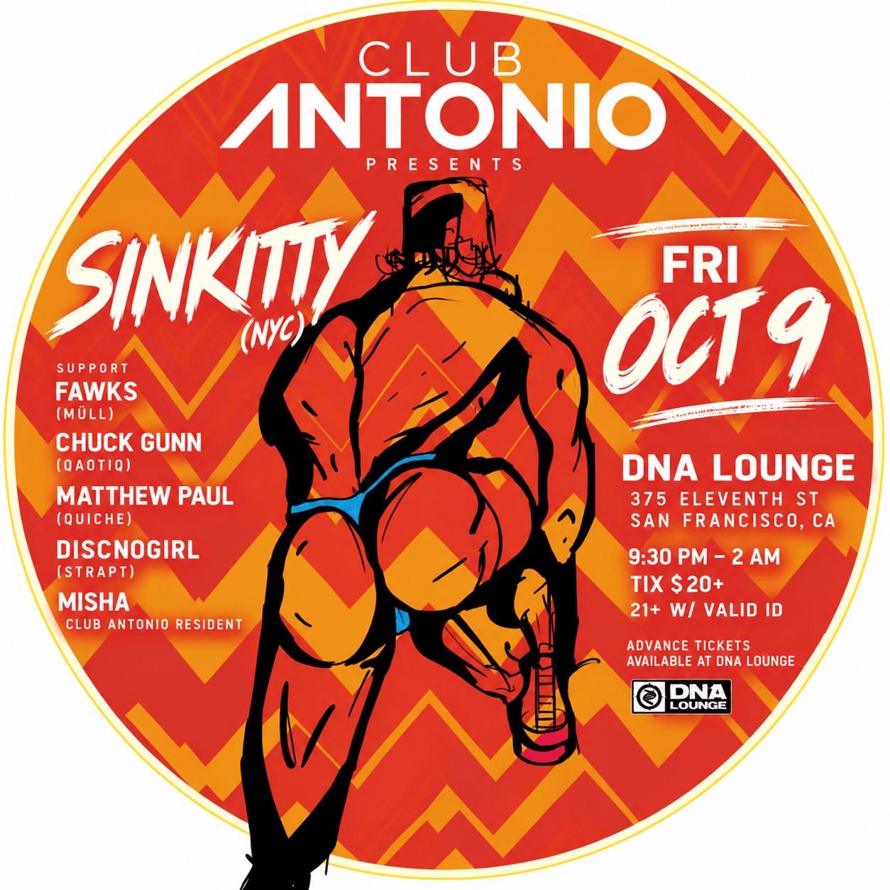 Club Antonio presents SINKITTY