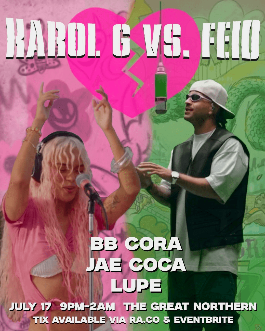Karol G vs. Feid Tribute Night