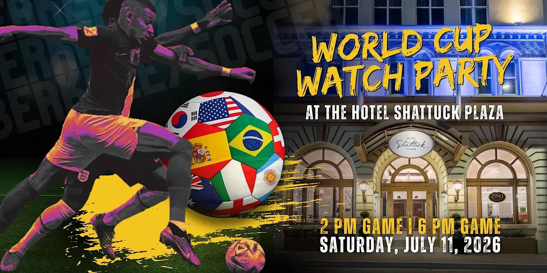Quarter Finals World Cup Watch Party