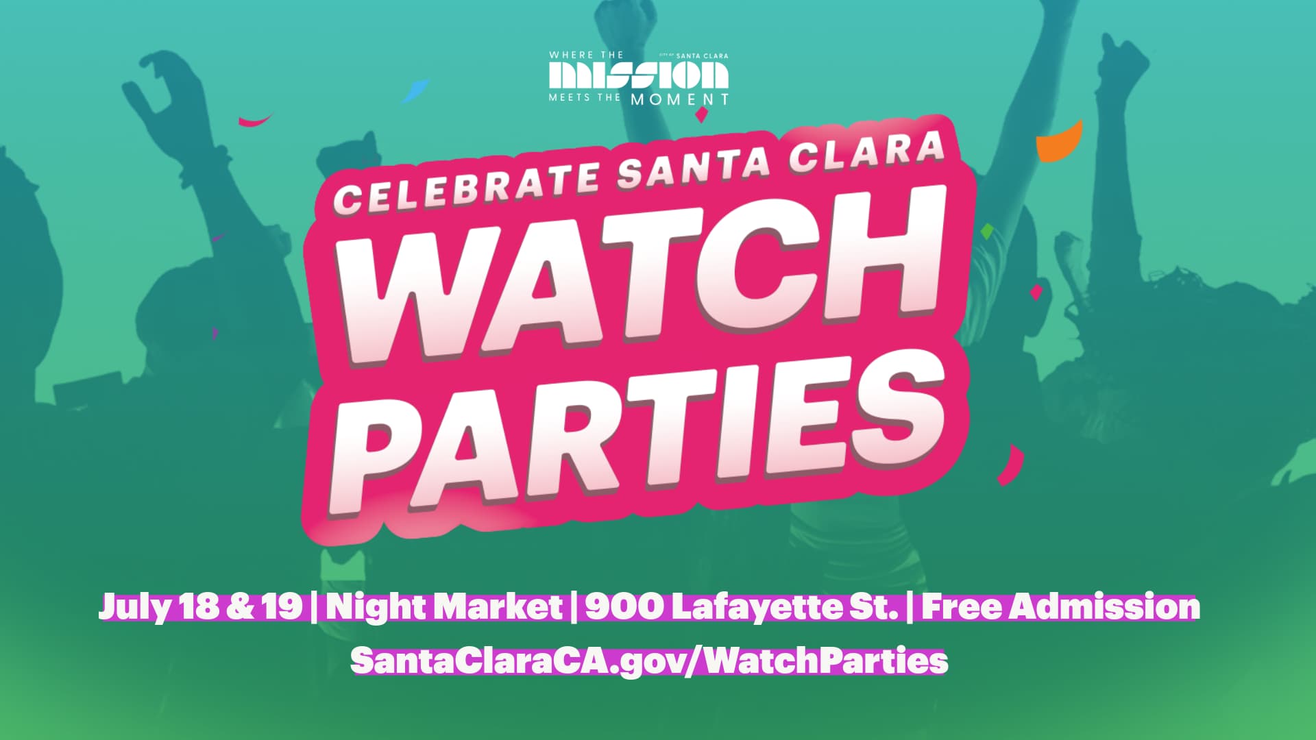 Watch Party at the Santa Clara Night Market