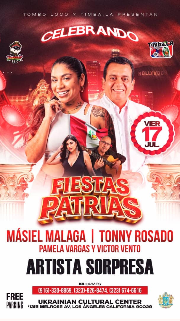 Masiel Malaga y Tony Rosado en Concierto