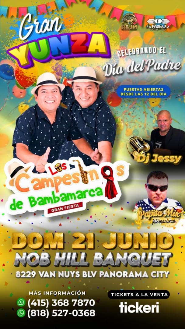 LOS CAMPESINOS DE BAMBAMARCA "Celebrando del Dia del Padre"