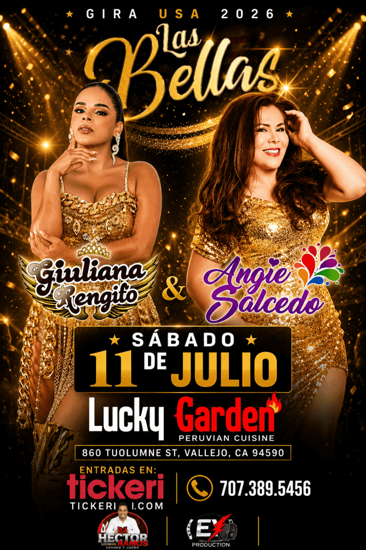 Giuliana Rengifo y Angie Salcedo