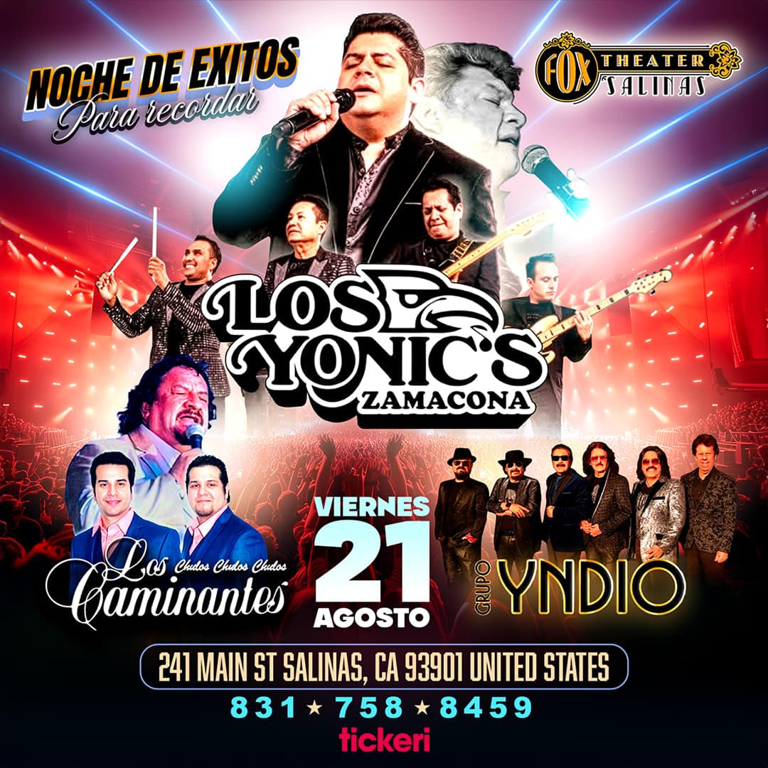 Los Yonics & Grupo Yndio en concierto