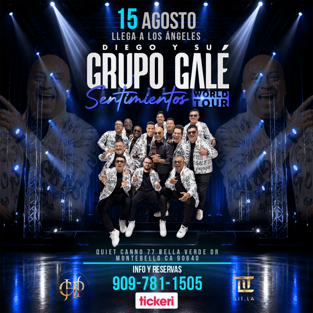 Diego y su Grupo Gale - Sentimientos World Tour