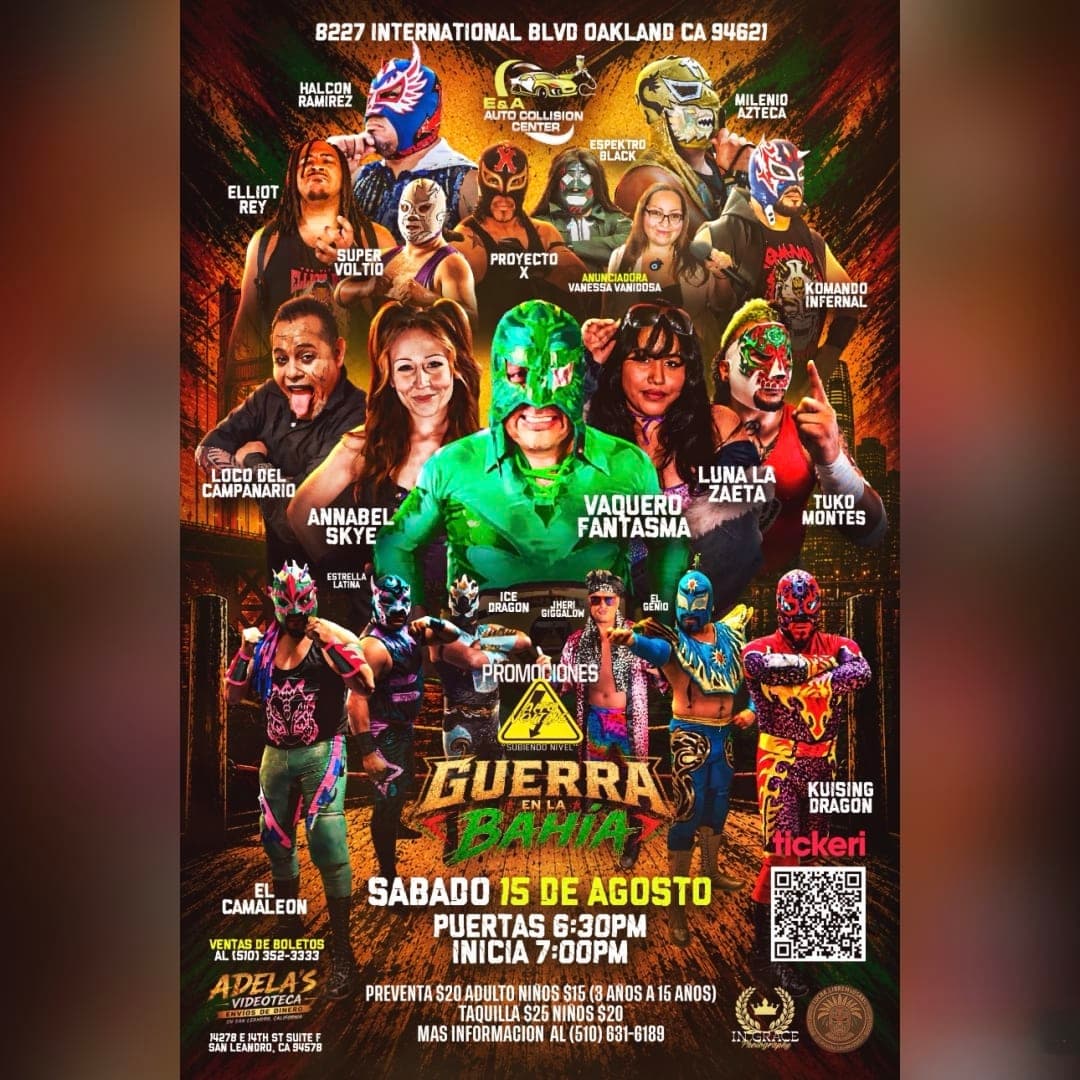 Lucha Libre Guerra En La Bahia