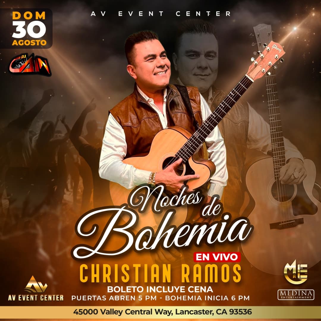 Bohemia con Christian Ramos
