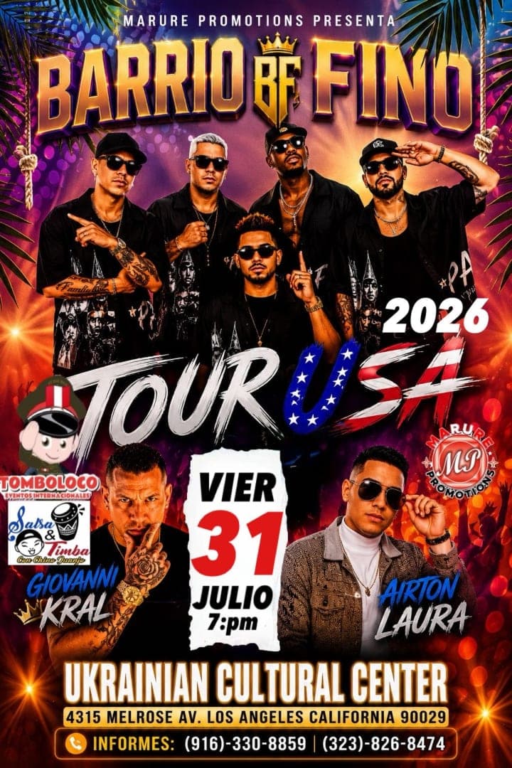 Barrio Fino en Concierto