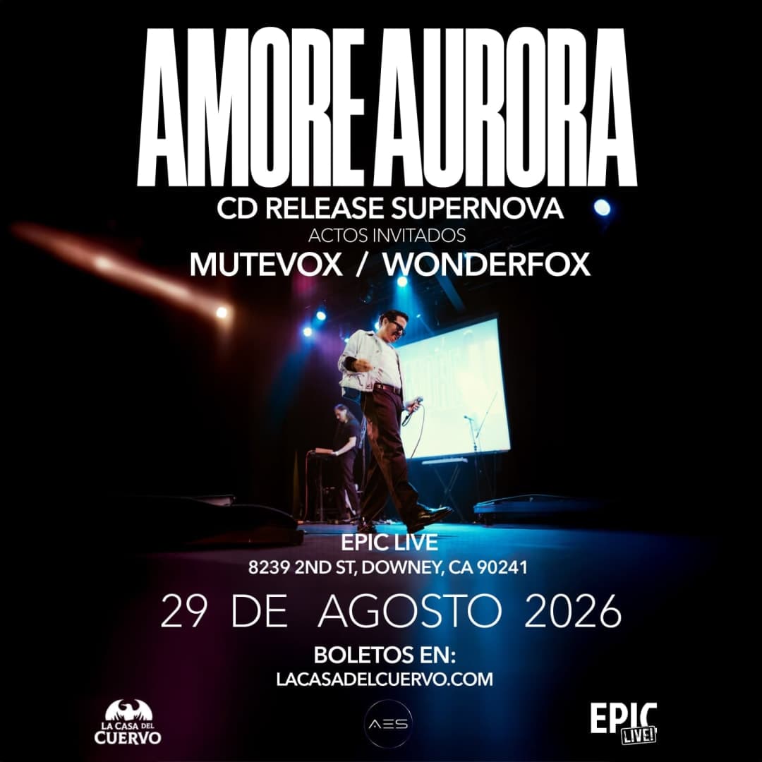 AMORE AURORA CD Release. Invitados Especiales Mutevox y Wonderfox