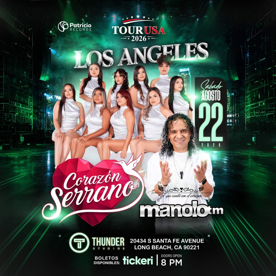 Corazon Serrano & Manolotm en Los Angeles