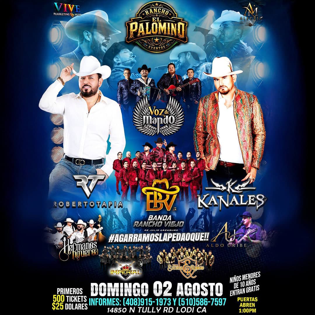 Voz de Mando & Roberto Tapia y mas en vivo