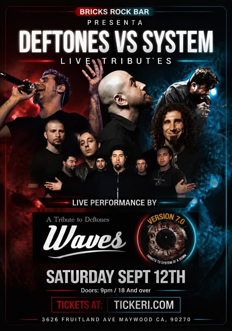 DEFTONES VS SYSTEM OF A DOWN / VERSION 7.0 & WAVES