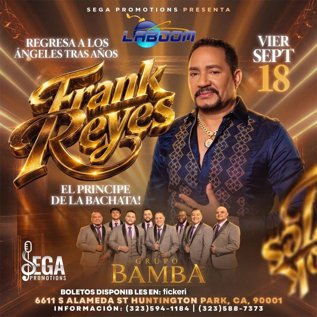 Frank Reyes en Los Angeles