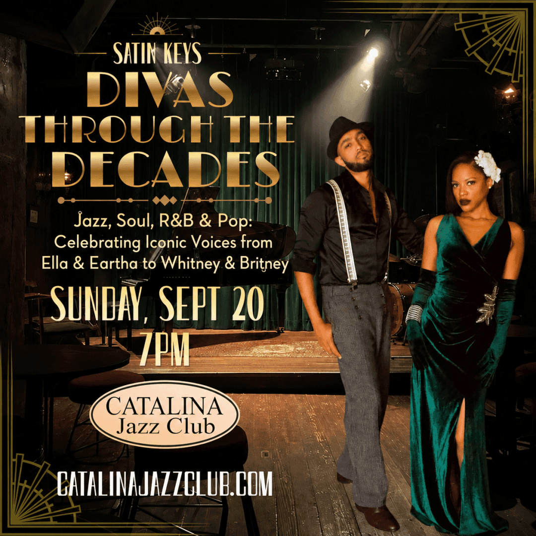 Jazz, Soul, R&B & Pop by Satin Keys: Celebrating Iconic Voices from Ella & Eartha to Whitney & Britney