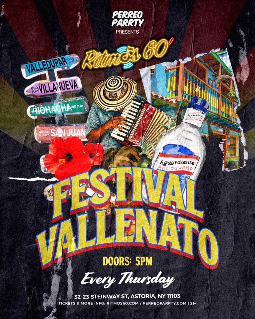 Ritmos: Festival de Vallento Colombian Latin Party NYC