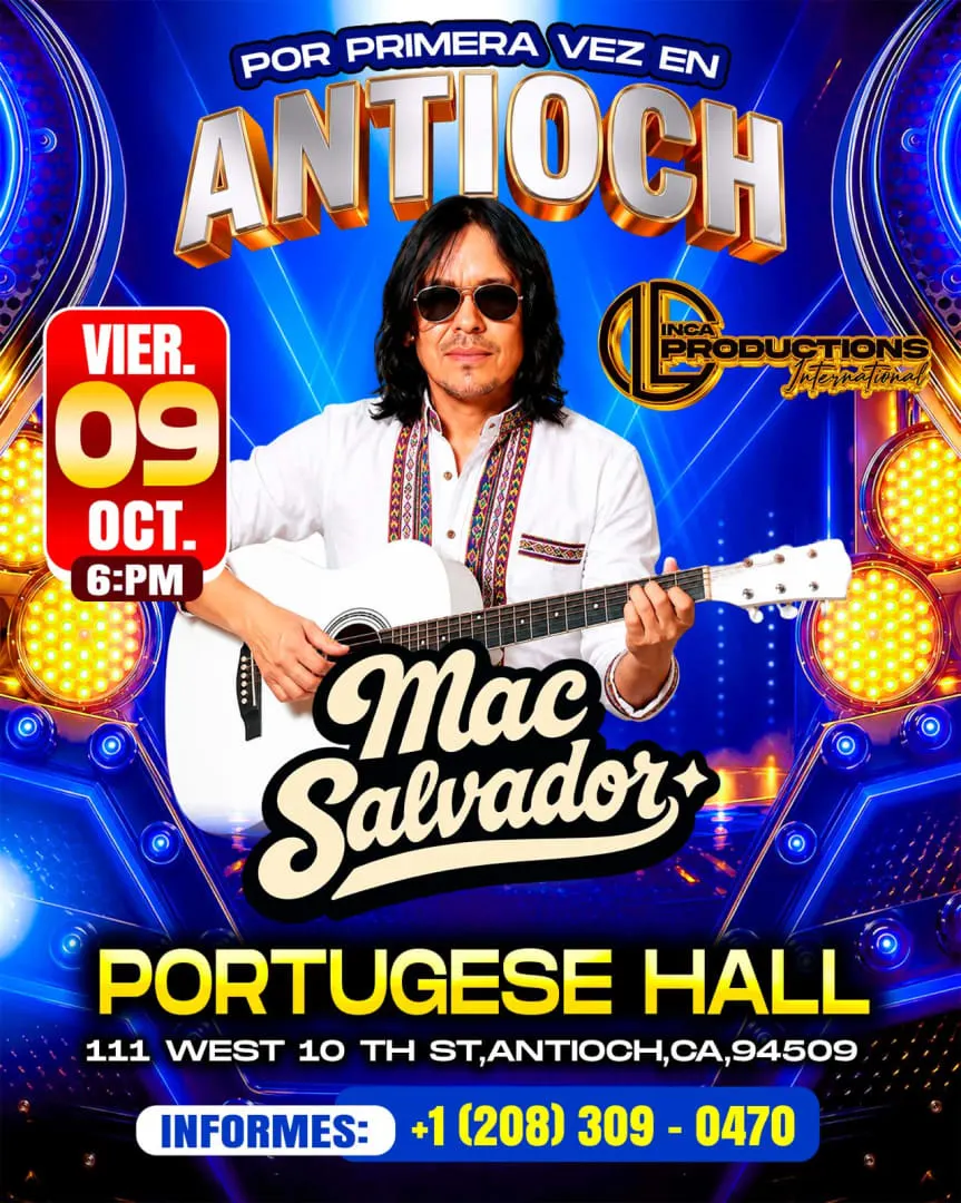 MAC SALVADOR - GIRA TOUR 2026 USA