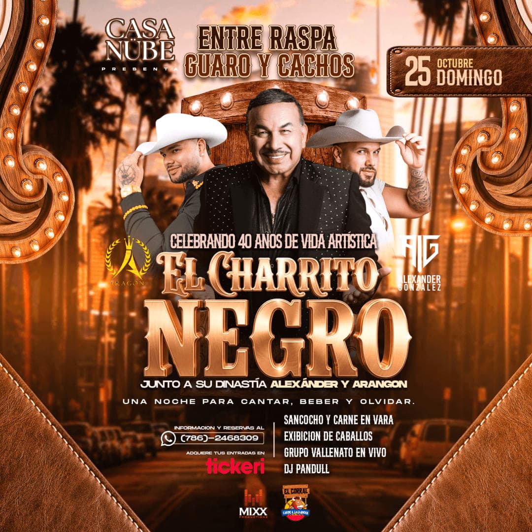 El Charrito Negro en Miami