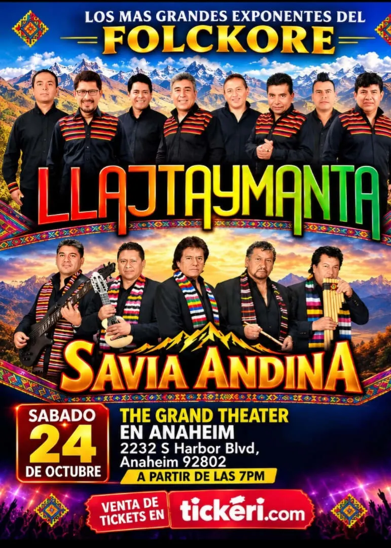 LLAJTAYMANTA y SAVIA ANDINA EN CONCIERTO